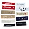 Etiqueta tejida de alta densidad personalizada por el fabricante, Etiqueta principal, Marca registrada, Logotipo, Etiqueta tejida para ropa, Etiqueta principal para zapatos y sombreros, Etiqueta de cuello, Etiqueta tejida