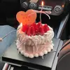 Decoración de Pastel con Forma de Corazón para el Día de la Madre 2025 Feliz Día de la Madre Tarjeta de Corazón Amor Mamá Inserción Acrílica