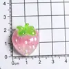 Adesivos de frutas laranja em resina transparente DIY cola de creme decoração de capa de celular presilhas de cabelo elásticos adesivos de geladeira acessórios
