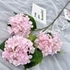 Nuevo Producto Transfronterizo Hortensia Copo de Nieve Flor de Seda Simulada Decoración Apoyos Fotográficos Estudio Fotográfico Boda Flor Artificial Fábrica Venta al por Mayor