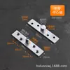 Bisagra de Acero Inoxidable de Fábrica para Puertas de Madera, Bisagra de Puerta Invisible, Bisagra de Techo y Piso de 180 Grados, Bisagra Plana Boca de Pollo