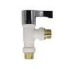 Atacado do Fabricante Válvula Triângulo Plástico Aquecedor de Água Quente e Fria Válvula Angular Universal para Banheiro Válvula de Parada de Água Interruptor de 4 Pontos Válvula Angular de Plástico