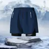 Trajes de Baño para Adultos Más Vendidos para Hombre Doble Capa Pierna Recta Antivergüenza Sueltos Tallas Grandes Traje de Baño para Aguas Termales Venta al por Mayor Personalizada