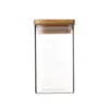 Frasco de vidrio borosilicatado al por mayor frasco transparente sellado almacenamiento de té para el hogar almacenamiento de dulces bocadillos granos frasco