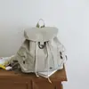 Mochila Esportiva ao Ar Livre Feminina Grande Capacidade Versátil Cordão Mochila para o Dia a Dia Leve Versátil Montanhismo Caminhada Bolsa de Nylon