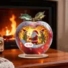 Popular Botella de Navidad de Paletas Dulces y Cálidas Adornos Navideños Acrílicos 2D Decoraciones para Fiestas