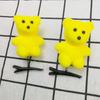 Vendo mini grampo de cabelo de galinha moinho de vento fofo WeChat código de digitalização de negócios grampo de cabelo pequeno presente porco da sorte atividade presente