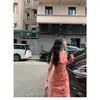 Elegante Vestido de Malla Estampada con Mangas de Campana para Mujer, Vestido Largo Ajustado para Primavera y Otoño, Elegante Vestido Largo de Manga Larga Cola de Pez