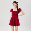 Nuevo Traje de Baño Enterizo 2026 Conservador para Mujer, Cubre Vientre y Adelgazante, Traje de Baño para Vacaciones en la Playa y Aguas Termales, Disponible al por Mayor