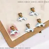 Couro Preto Cady Kt Acessórios para Nail Art Gatinho Desenho Animado Estéreo Laço Hollokitty Acessórios Decorativos de Unha Vestíveis