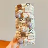 Elástico de Cabelo para Rabo de Cavalo Alto Estilo Coreano de Primavera, Corda de Cabelo Durável, Simples para Mulheres, Elástico de Cabelo de Alta Qualidade