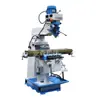 Ventas Directas de Fábrica X6330 Fresadora Torreta Hierro Fundido Resistente Rigidez Fresadora Torreta Máquina Fresadora de Doble Propósito Vertical y Horizontal