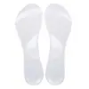 Plantillas suaves transparentes de tres cuartos para tacones altos de mujer, zapatos de verano de tacón, sandalias de verano antideslizantes, soportes para el arco