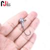 JI004 pesca em mar Luya cabeça de chumbo prateada Anzol Isca anzol 7G anzol único equipamentos de pesca ao ar livre suprimentos atacado
