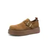 Zapatos Birkenstock de suela gruesa ZHR para mujer, nuevo modelo otoño 2026, versátiles para el uso diario, estilo retro moderno, zapatos casuales cómodos