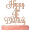 Tarjeta de pastel de cumpleaños caliente transfronteriza felizcumpleaños fiesta de cumpleaños vestido INS brillo insertable venta al por mayor