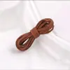 Corea del Sur gamuza rollo pequeño piel de ciervo terciopelo piel de vaca cuerda 3 mm de ancho decorativa hecha a mano diy material de cuerda tejida cuerda de terciopelo de cuero