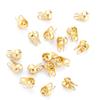 Hebilla de cuerda para bolsa de acero inoxidable chapado en oro de 18 quilates con preservación del color, hebilla de joyería, clip, hebilla de cierre de línea, accesorios de joyería DIY