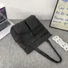 Bolsa de lona vintage Bolsa de ombro portátil de grande capacidade Bolsa de viagem casual masculina e feminina Bolsa tote coreana Ins