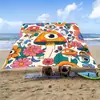 Tienda de campaña con parasol popular de Amazon Temu, toldo exterior para el sol, tela para el sol