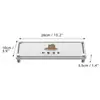 Alfombrilla Absorbente Personalizada de Tierra de Diatomeas Dura para Lavabo de Baño, Alfombrilla de Drenaje para Lavabo, Alfombrilla para Taza de Cepillo de Dientes, Nuevo Producto Transfronterizo