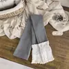 Calcetines Apilados de Primavera y Otoño Pantalones Base para Niñas Estilo Coreano Versátiles Medias para Bebé Niña Ropa Exterior Elegante de Otoño Calcetines Base para Niños