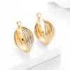 Pendientes Trenzados Nuevos y Elegantes Transfronterizos, Pendientes Dorados en Forma de C, de Moda y Versátiles, Pendientes, Pendientes Transfronterizos, Venta Directa de Fábrica