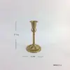 Candelabro de hierro forjado Portavelas retro europeo Portavelas de Amazon Decoración de boda Soporte para velas Cena a la luz de las velas