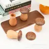 Cartucho Criativo de Palitos de Dente de Madeira Sólida Caixa de Palitos Doméstica de Alta Qualidade Madeira de Nogueira Cogumelo Fofo Novo Estilo Chinês Tronco