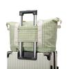 Bolsa de equipaje de viaje expandible portátil, Bolsa para maternidad con estampado de pájaros de palabras en tela Oxford, Bolsa de almacenamiento, Bolsa de gran capacidad para viaje de negocios
