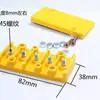 Caja de Conexiones para Vehículos Eléctricos M8/M6 Bloque de Terminales de Cableado del Controlador Caja de Conexiones de Baquelita Resistente a Altas Temperaturas