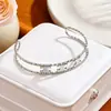 Pulseira Aberta de Titânio Europeia e Americana Mais Vendida Transfronteiriça, Forma Geométrica Vintage, Joia que Não Desbota, Acessório de Pulseira Aberta Personalizado