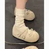 Sapatos Birkenstock de sola grossa estilo francês para mulheres, novo modelo de outono 2026, que aumentam a altura, adequados para saias, com sola macia, versáteis, sapatos Mary Jane retrô