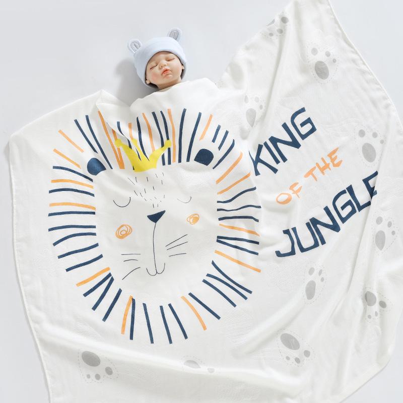 竹纤维盖毯 -小狮子-cib