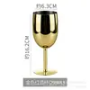Copa de vino de acero inoxidable 304 de capa única de 500 ml, copa de vino tipo barril de gran capacidad colorida, resistente a caídas, con recubrimiento de cobre