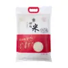 Bolsa de Arroz Portátil Grado Alimenticio Engrosada Material Nuevo Sellado Octagonal Auto-parante Ventana Transparente Sellada a Prueba de Humedad Bolsa de Embalaje Personalizable
