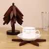 Esterilla Decorativa de Bambú para Aislamiento Térmico, Esterilla Creativa para Mesa de Comedor, Esterilla Antiescarchaduras y Resistente a Altas Temperaturas para Ollas, Posavasos, Esterilla Doméstica para Tazones, Esterilla para Mesa de Comedor