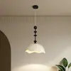 Lámpara de Techo Creativa para Dormitorio Estilo Vintage Cáscara de Huevo, Estilo Femenino, Lámpara de Techo de Dormitorio Principal de Gama Alta Estilo Memphis