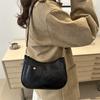 Diseño estilo coreano simple trabajo bolsa de mensajero para mujer 2025 nueva moda estilo occidental textura hombro axila bolsa