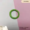 Coloridos Llaveros de Anillo de Resorte Pintados DIY Accesorios Aleación de Zinc Hebilla Redonda Hebilla de Resorte Abierta Herrajes Anillo para Bolsos