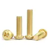 Tornillos de Latón H62 de Cabeza Phillips para Máquina Tornillos para Máquina Ranura en Cruz Tornillos Pequeños