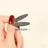 Pinza pequeña para el pelo de la frente con mini pedrería, pinza lateral, pinza de pico de pato, nuevo modelo 2026, pasador de pinza de alta gama para el flequillo