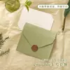 Tarjeta de Cumpleaños Verde Aguacate con Sobre Verde Oliva Bendición de San Valentín Gratitud Gracias Tarjeta Escrita a Mano para Evento de Año Nuevo