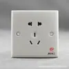 Exportação transfronteiriça interruptor oculto tipo 86 prego pequeno duplex virtude soquete britânico seguro equipamento de correspondência de orifício multitype
