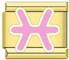 Novo Modelo de Pulseira de Módulos com 12 Signos do Zodíaco, Aço Inoxidável Italiano, Padrão Dourado por Galvanoplastia com Gotejamento de Óleo, Acessório de Pulseira Personalizado DIY Grátis