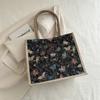 2024 Nuevo Estilo Simple Pequeño Fresco Retro Bolso de Mano Casual Textura Bolso para Ir al Trabajo Bolso de Mano para Tutorías de Clase Bolso de Mujer