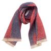 Bufanda Nueva de Fabricante Ventas Calientes Transfronterizas Comercio Exterior Europea y Americana Otoño e Invierno Hilo Circular Jacquard Bufanda Chal Venta al por Mayor