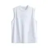 Nuevo chaleco sin mangas de estilo japonés de moda con tacto frío para hombre, corte holgado, con letras 2026 en relieve, camiseta deportiva de verano en negro