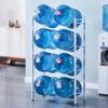 Estante para Cubos de Piso para Uso Doméstico, Estante para Cubos de Drenaje Individual y Doble, Estante Personalizado de Múltiples Niveles para Dispensador de Agua de Oficina