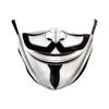 Mascarilla protectora de impresión digital al por mayor, se puede instalar filtro, polvo PM2.5 neblina, mascarilla para niños y adultos